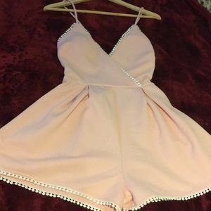 Pink romper
